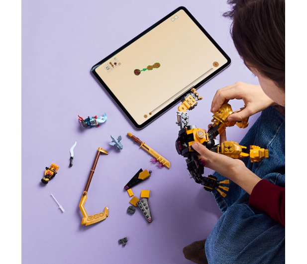 LEGO Ninjago 71839 Mech bojowy spinjitzu Arina - 1331652 - zdjęcie 6